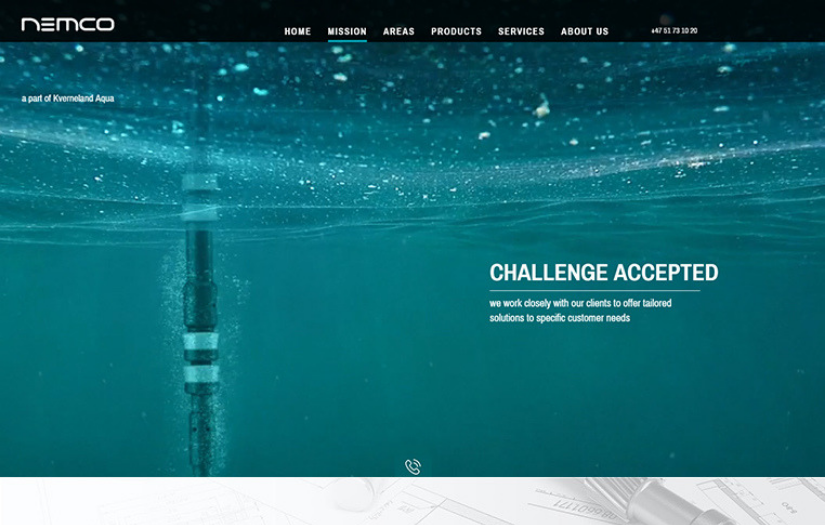 Nemco Elegant website screenshot 1